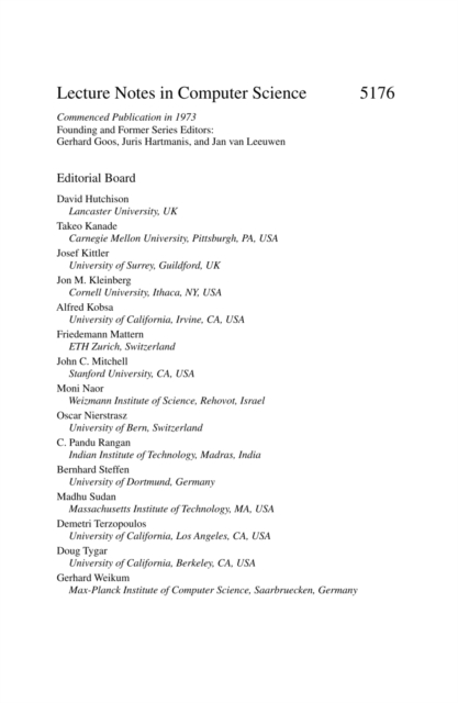 Web Information Systems Engineering - WISE 2008 Workshops