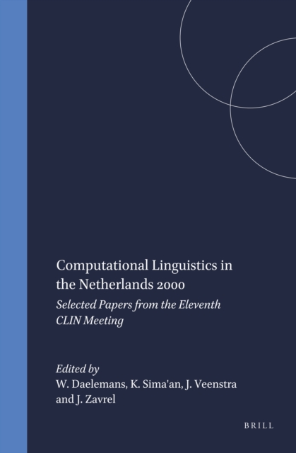 Computational Linguistics in the Netherlands 2000