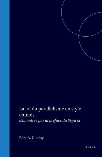 loi du parallelisme en style chinois