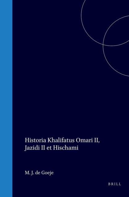 Historia Khalifatus Omari II, Jazidi II et Hischami