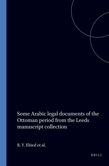 Some Arabic Legal documents of the Ottoman Period