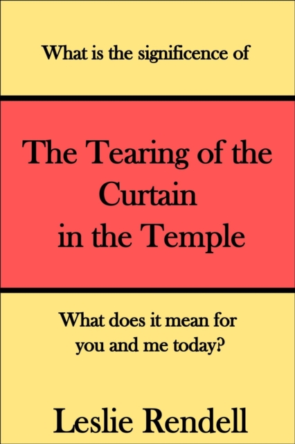 Tearing of The Curtain in The Temple