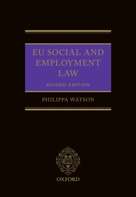 EU Social and Employment Law 2E