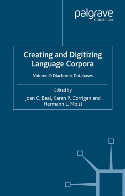 Creating and Digitizing Language Corpora