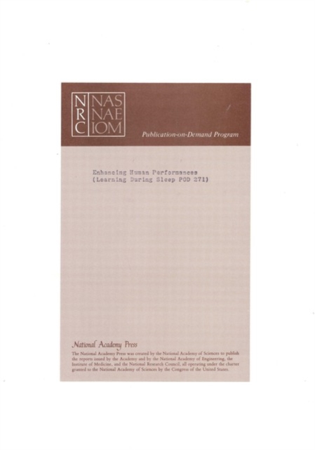 Enhancing Human Performance