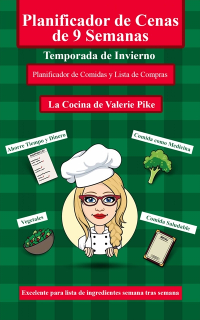 Planificador de cenas de 9 semanas. Temporada de Invierno