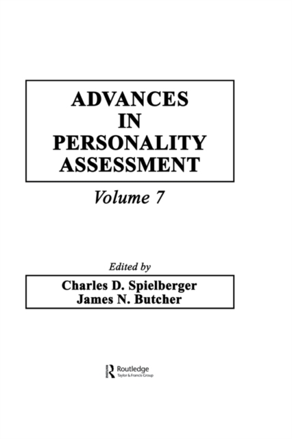 Advances in Personality Assessment