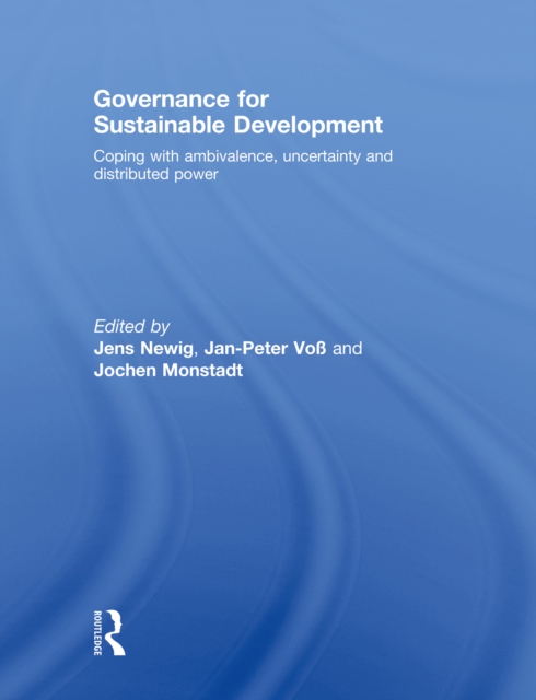 Governance for Sustainable Development