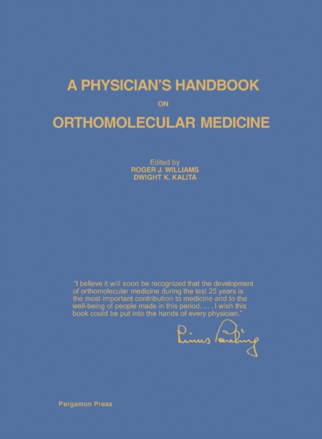Physician's Handbook on Orthomolecular Medicine