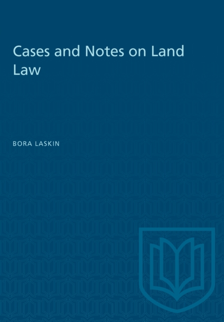 Cases and Notes on Land Law