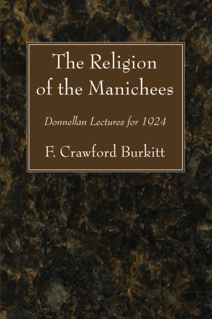 Religion of the Manichees