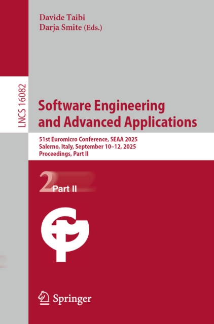 Software Engineering and Advanced Applications