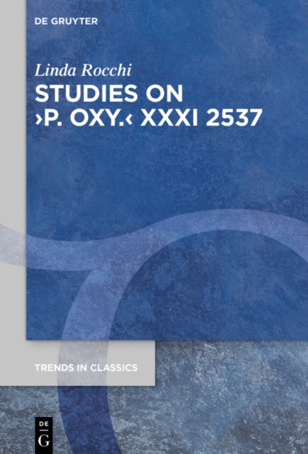 Studies on  P. Oxy.  XXXI 2537