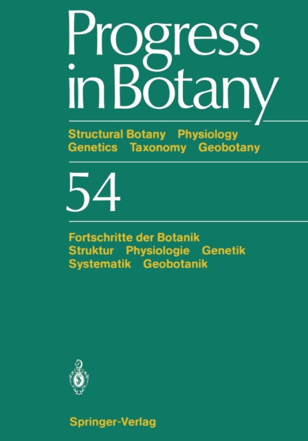 Progress in Botany / Fortschritte der Botanik