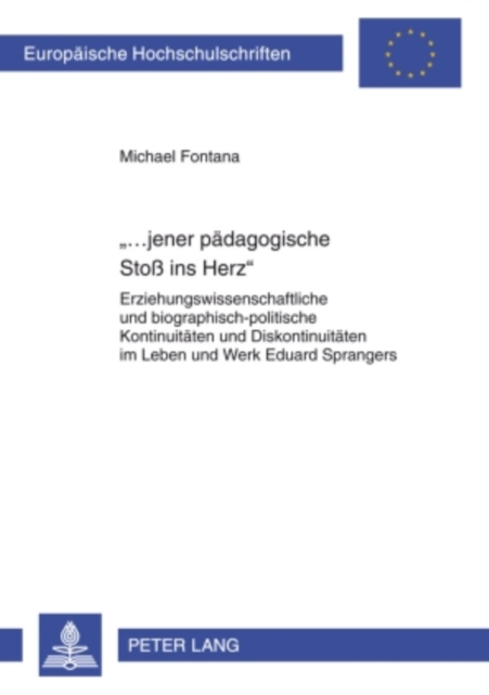 «...jener paedagogische Stoß ins Herz»