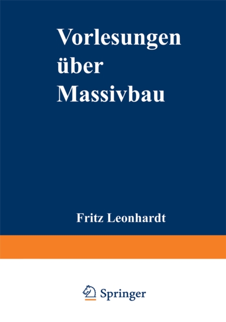 Vorlesungen über Massivbau