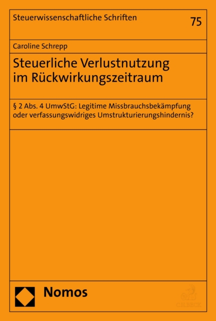 Steuerliche Verlustnutzung im Rückwirkungszeitraum