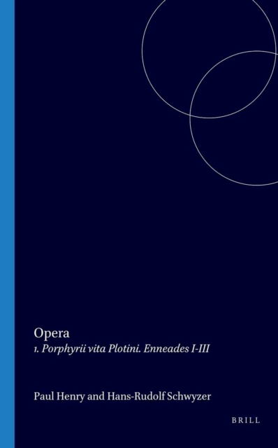 Plotini Opera