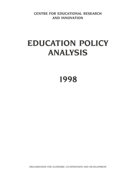 Education Policy Analysis 1998