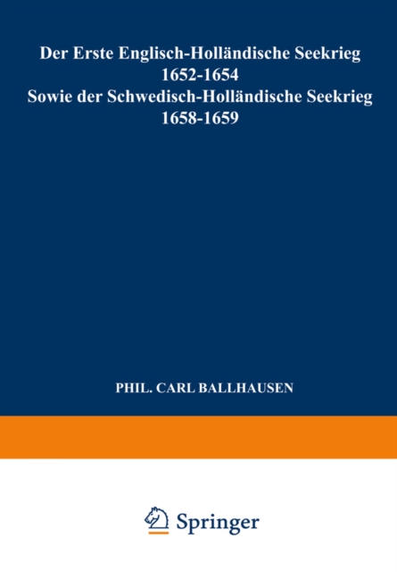 Der Erste Englisch-Holländische Seekrieg 1652–1654