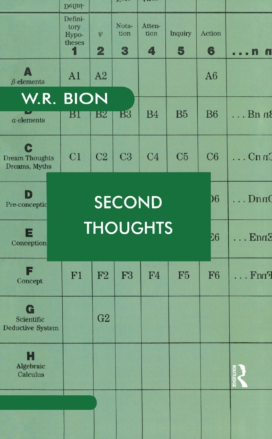 Second Thoughts