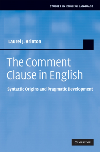 Comment Clause in English