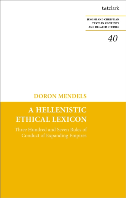 Hellenistic Ethical Lexicon