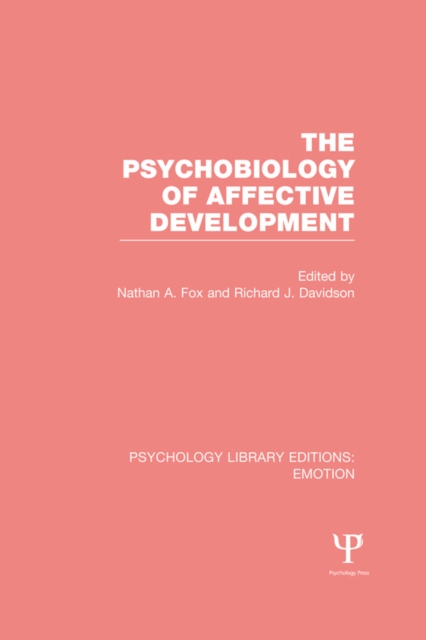 Psychobiology of Affective Development
