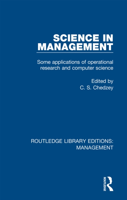 Science in Management