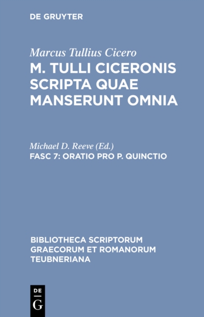 Onomasticon to Cicero's Treatises
