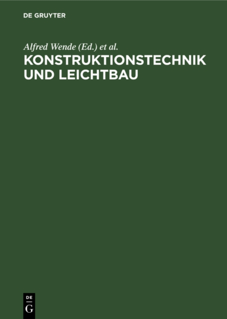 Konstruktionstechnik und Leichtbau