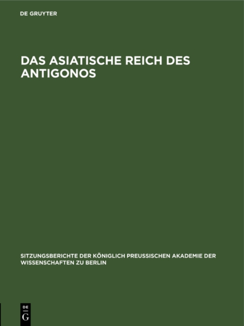 asiatische Reich des Antigonos