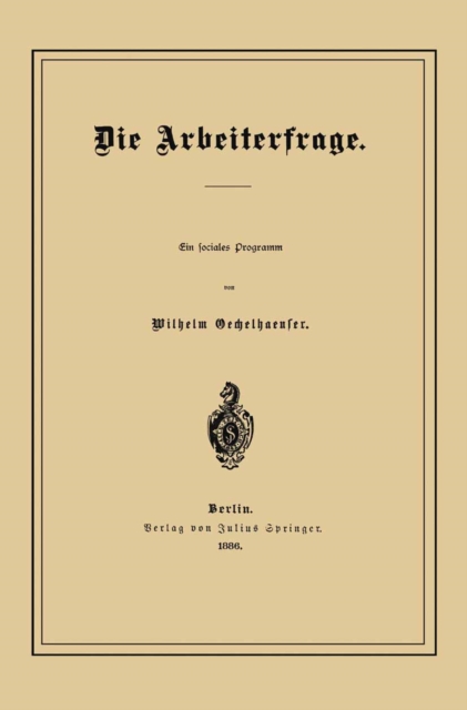 Die Arbeiterfrage