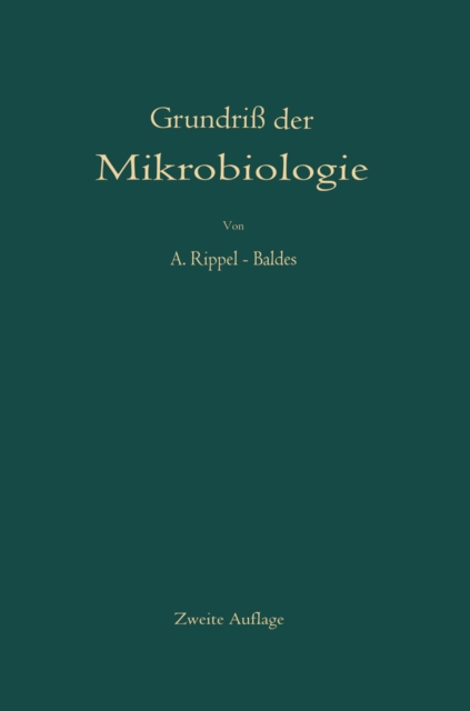 Grundriß der Mikrobiologie