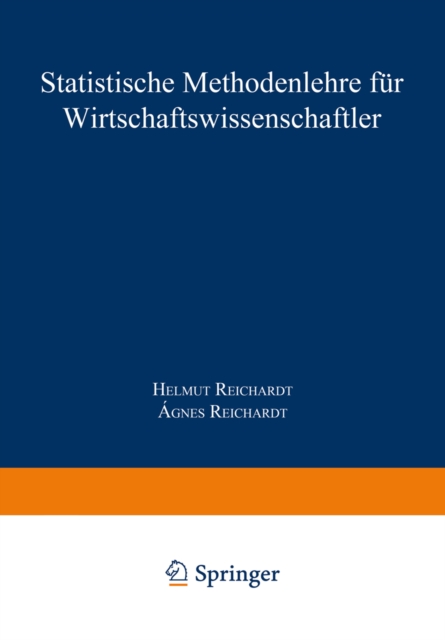Statistische Methodenlehre für Wirtschaftswissenschaftler