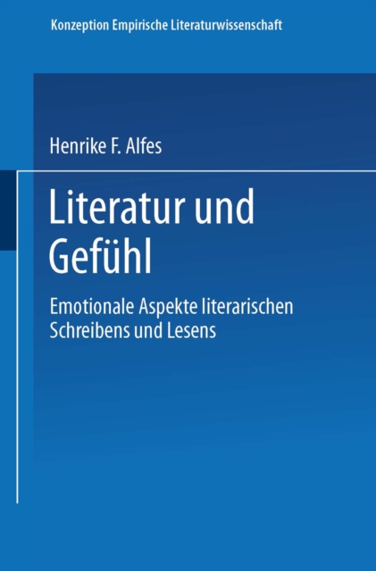Literatur und Gefühl