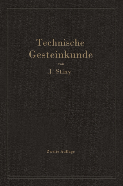 Technische Gesteinkunde