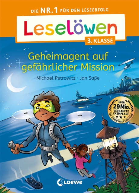 Leselowen 3. Klasse - Geheimagent auf gefahrlicher Mission