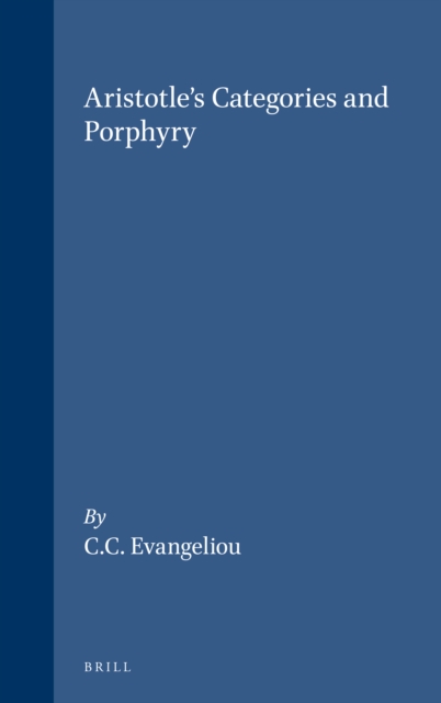 Aristotle's Categories and Porphyry
