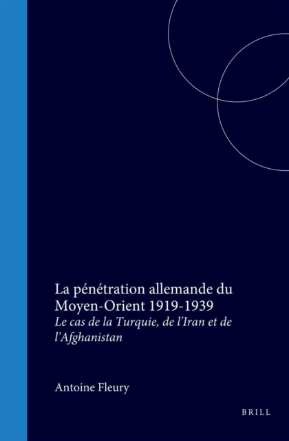 penetration allemande du Moyen-Orient 1919-1939