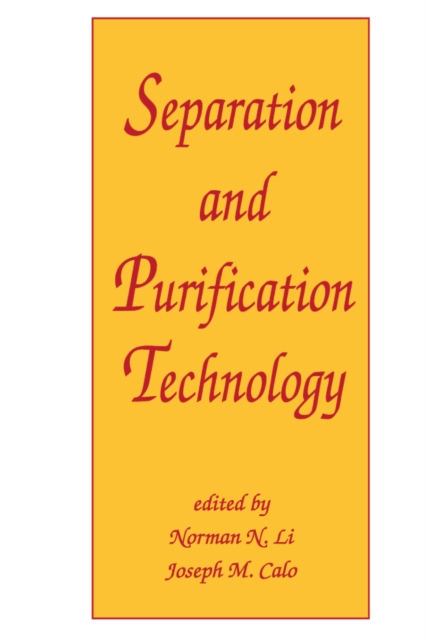 Separation and Purification Technology