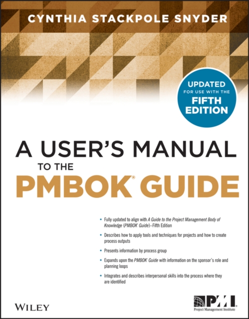 User's Manual to the PMBOK Guide