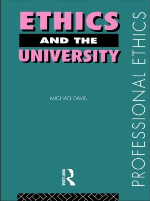 Ethics and the University