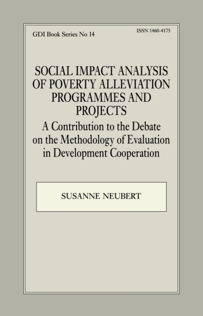 Social Impact Analysis of Poverty Alleviation Programmes and Projects