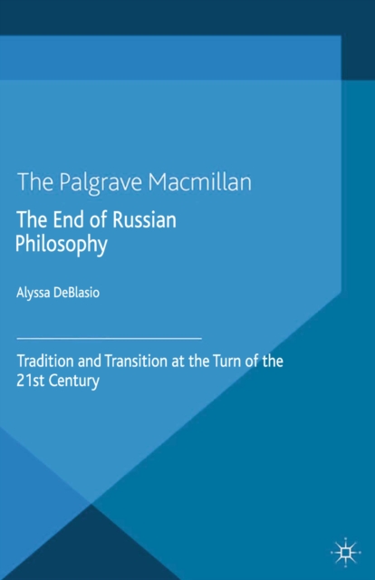 End of Russian Philosophy