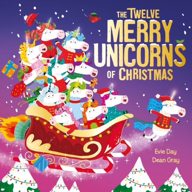 Twelve Merry Unicorns of Christmas