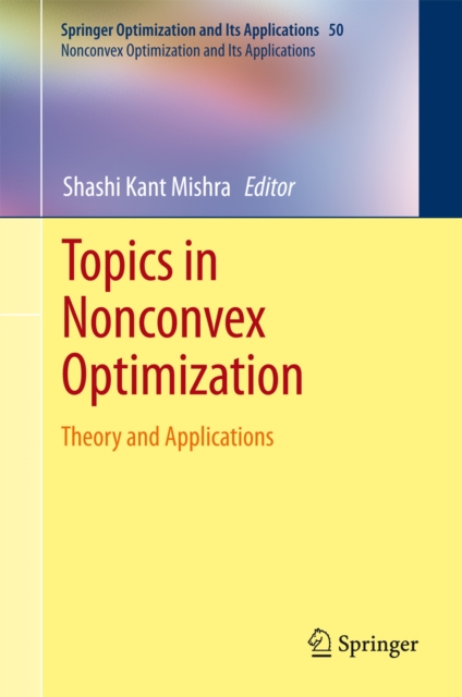 Topics in Nonconvex Optimization