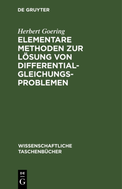 Elementare Methoden zur Losung von Differentialgleichungsproblemen