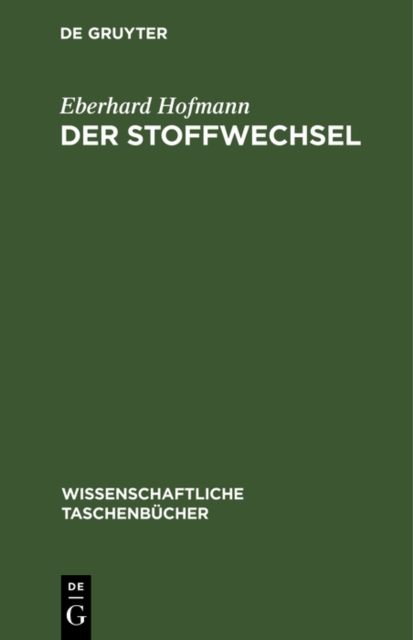 Stoffwechsel