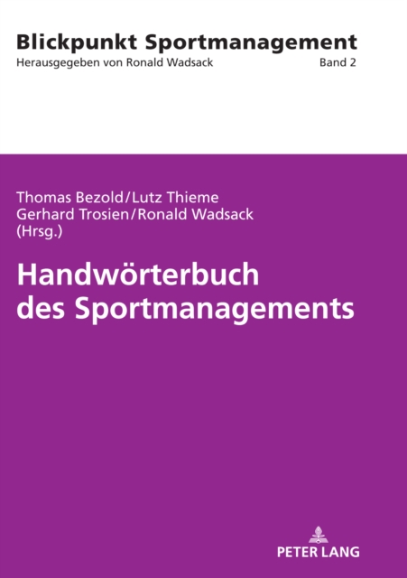 Handwoerterbuch des Sportmanagements